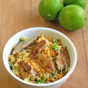 Thumbnail image for Heart Healthy Oily Fish for Lunch: Mackerel, Pepper and Bulgur Wheat Salad