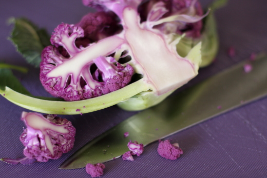 purple cauliflorets
